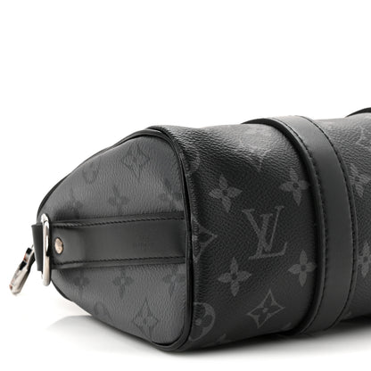 Louis Vuitton Reverse Monogram Eclipse Keepall Bandouliere 25 8 of 10