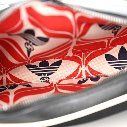 Gucci X ADIDAS Textured Dollar Calfskin Belt Bag Black 5 of 11