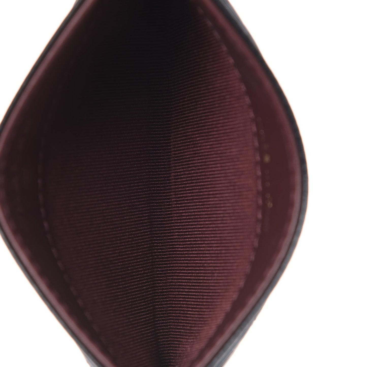 Caviar Quilted Card Holder Black