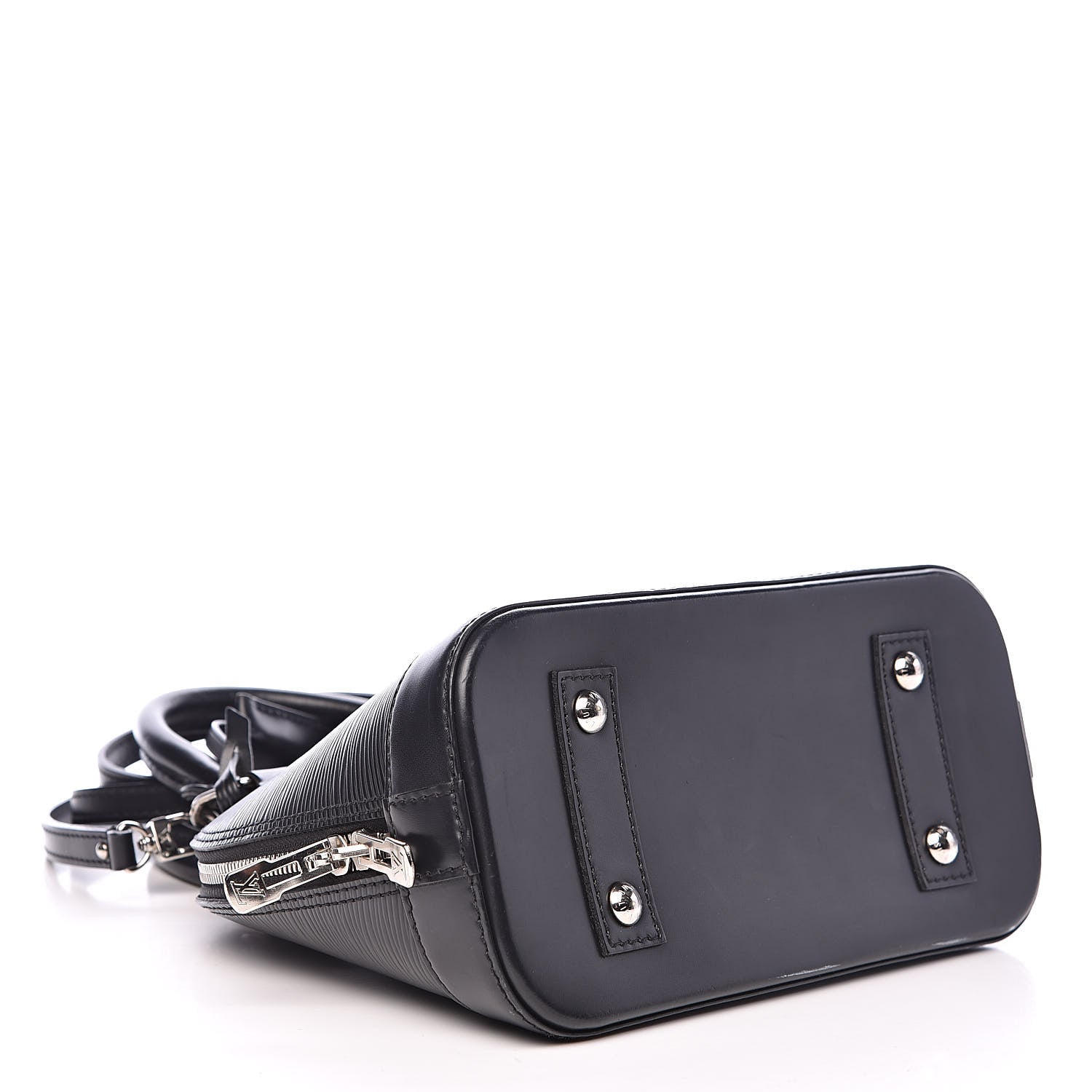 Louis Vuitton Epi Alma BB Black 4 of 9