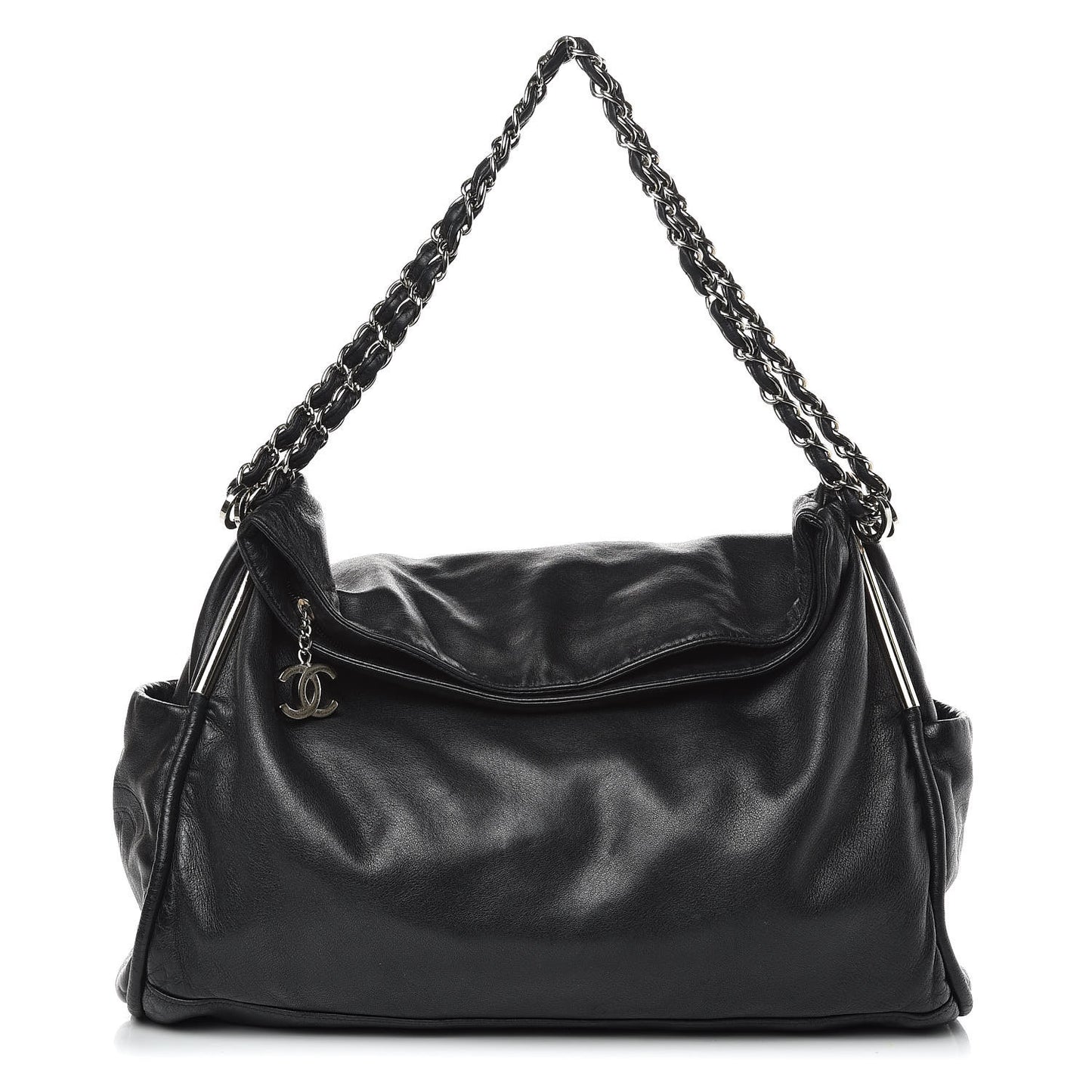 Lambskin Ultimate Soft Hobo Black