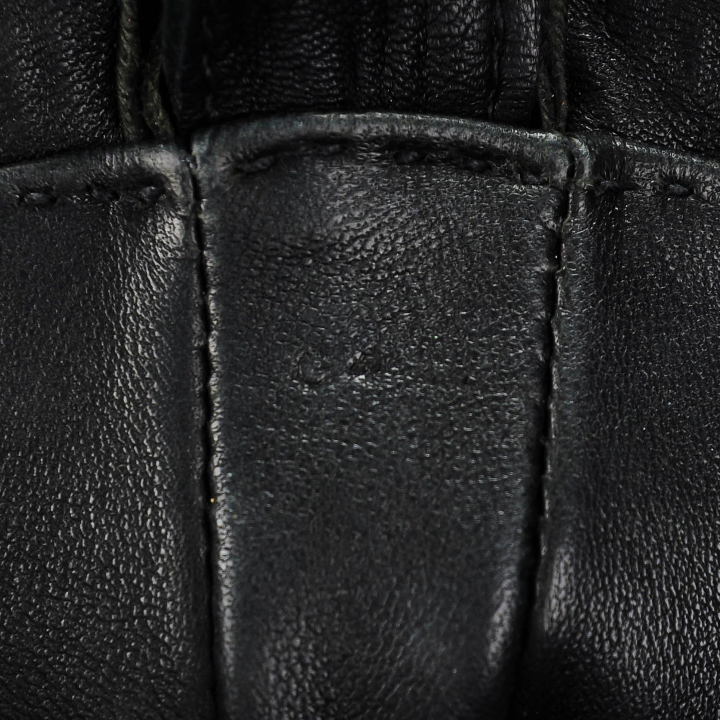 Lambskin Toudou Perfore Crossbody Bag Black