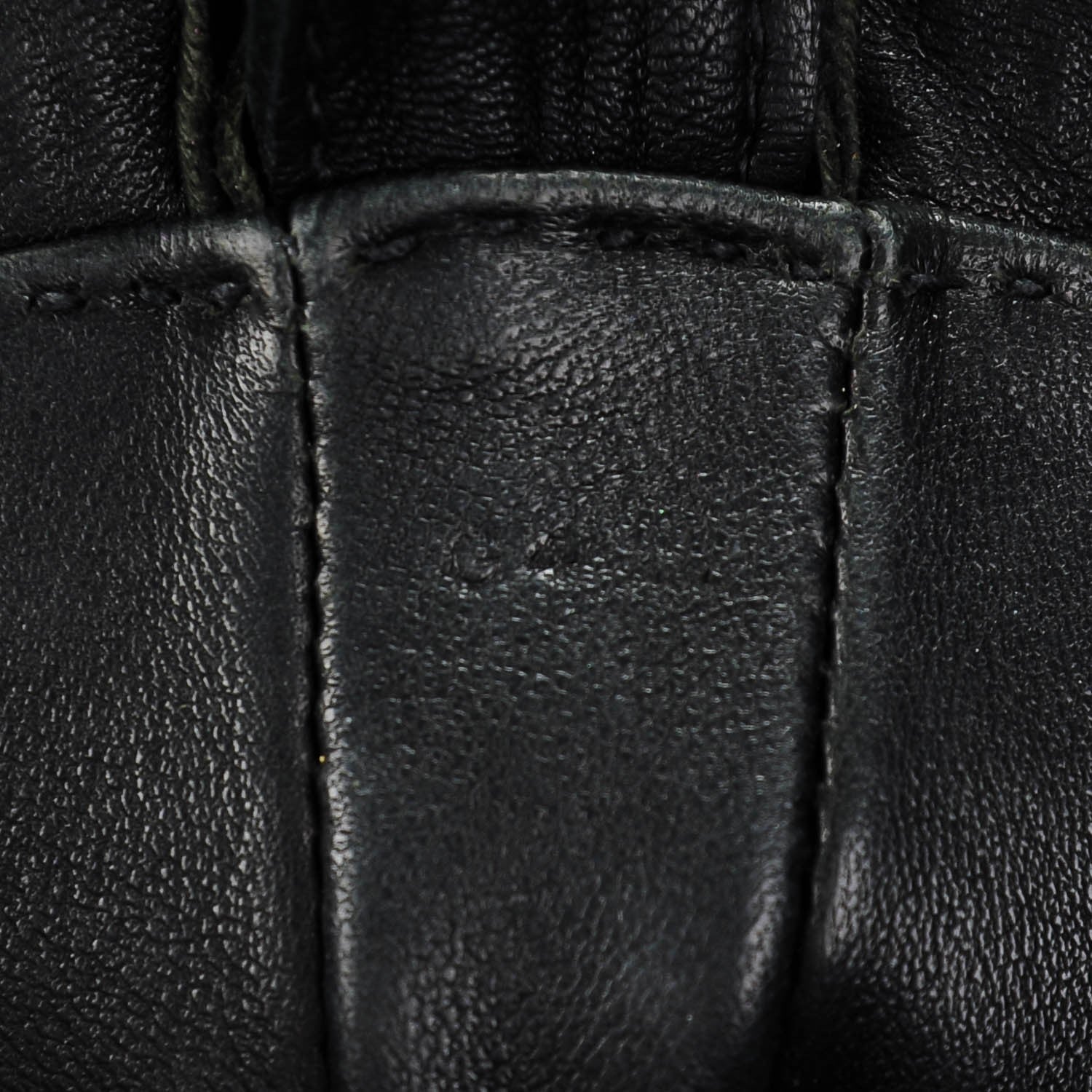 Hermes Lambskin Toudou Perfore Crossbody Bag Black 7 of 7