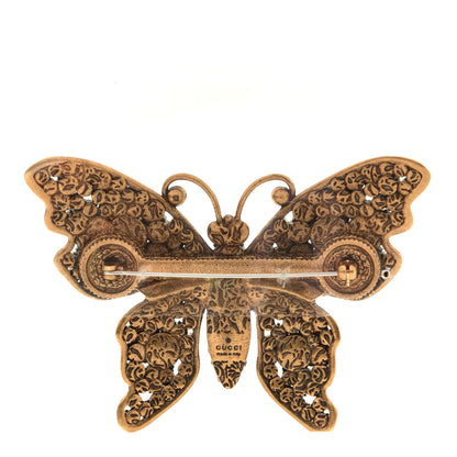 Gucci Crystal Butterfly Brooch Multicolor 4 of 7