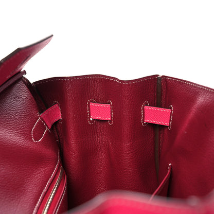 Hermes Epsom Candy Birkin 35 Rose Tyrien Rubis 10 of 51