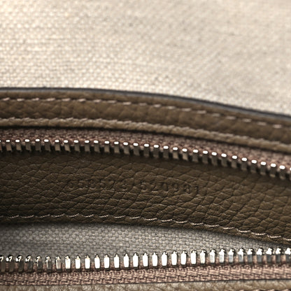 Gucci Piuma Calfskin Jumbo GG Embossed Briefcase Good Taupe 7 of 9