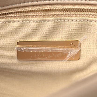 Chanel Lambskin Quilted Large Chanel 19 Flap Beige 5 of 9