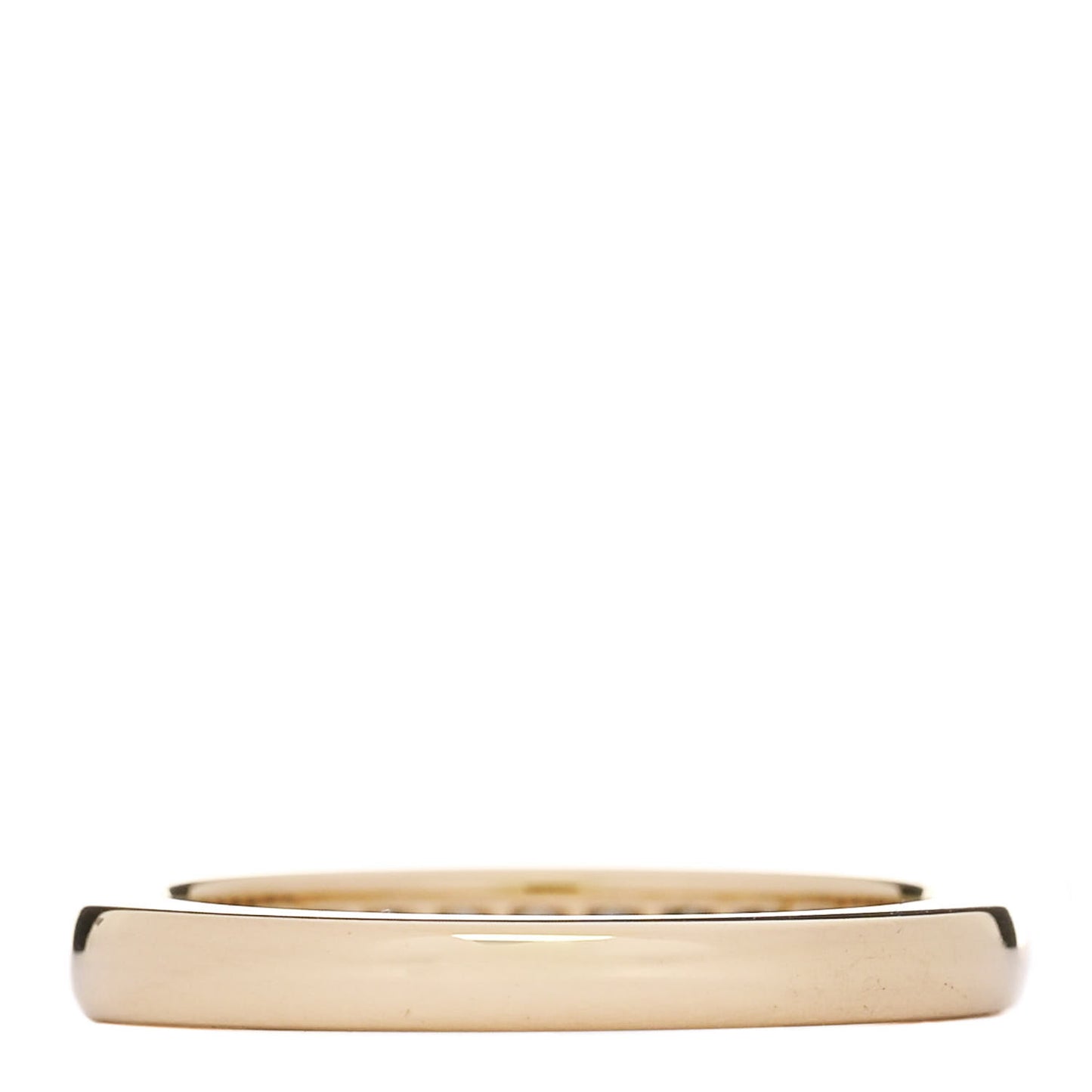18K Yellow Gold Diamond 2mm Channel Set Band Ring 47 4