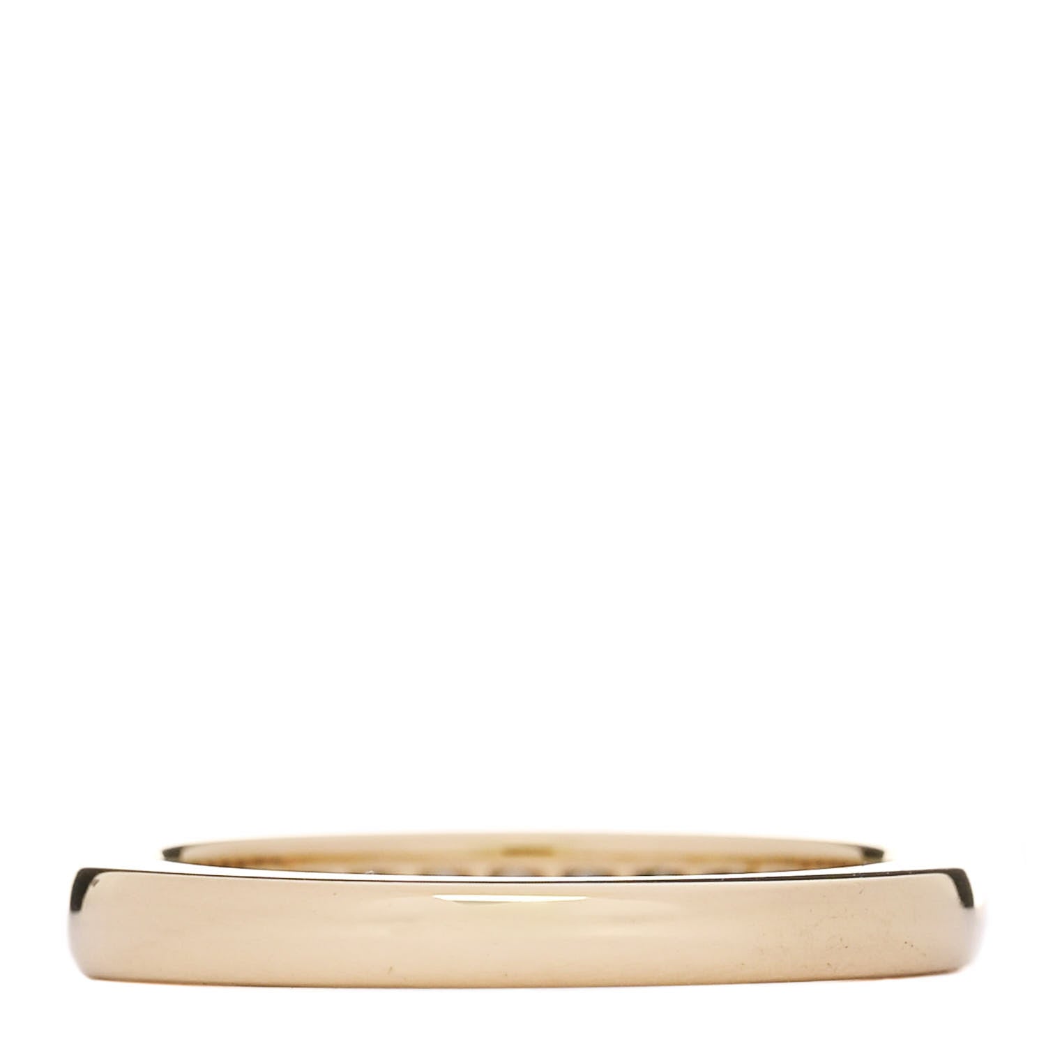 Tiffany 18K Yellow Gold Diamond 2mm Channel Set Band Ring 47 4 3 of 6