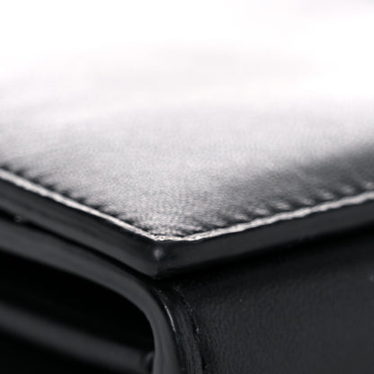 Saint Laurent Calfskin Classic Y Ligne Chain Wallet Black 7 of 20