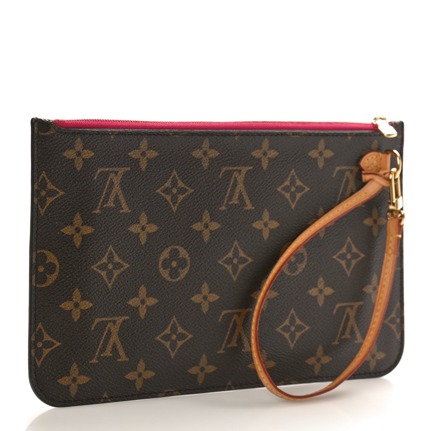 Louis Vuitton Monogram Neverfull MM GM Pochette Pivoine 3 of 8