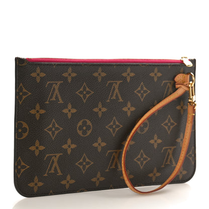 Louis Vuitton Monogram Neverfull MM GM Pochette Pivoine 3 of 8