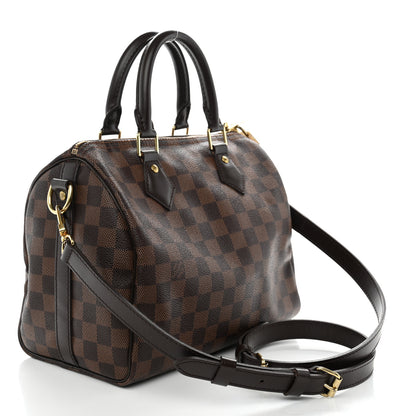 Louis Vuitton Damier Ebene Speedy Bandouliere 25 3 of 10
