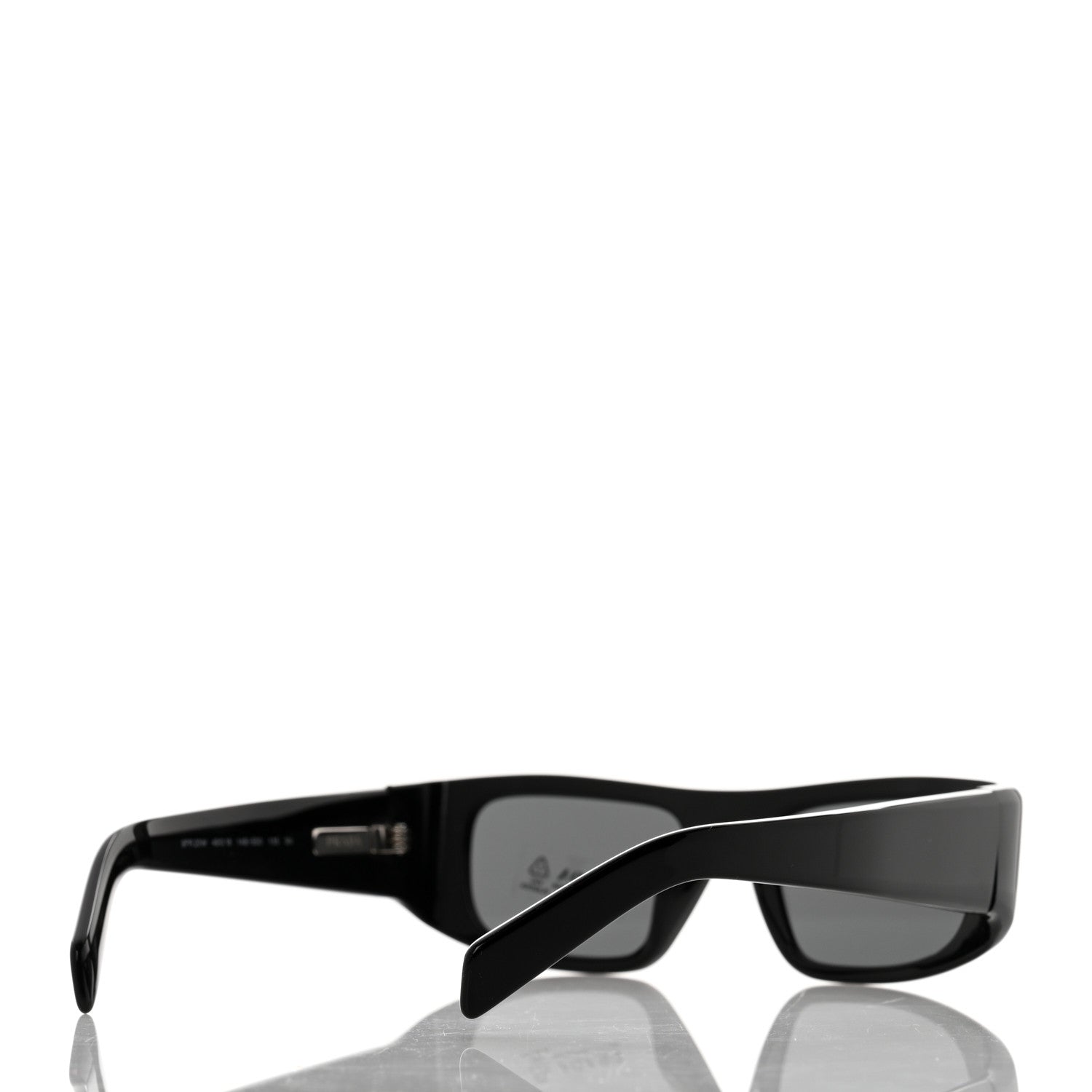 Prada Acetate Sunglasses SPR 20W Black 4 of 8