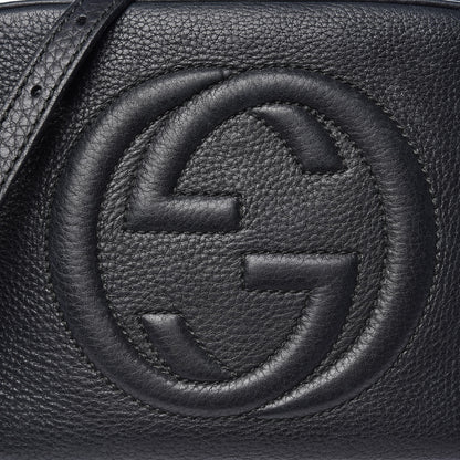 Gucci Pebbled Calfskin Small Soho Disco Bag Black 16 of 16