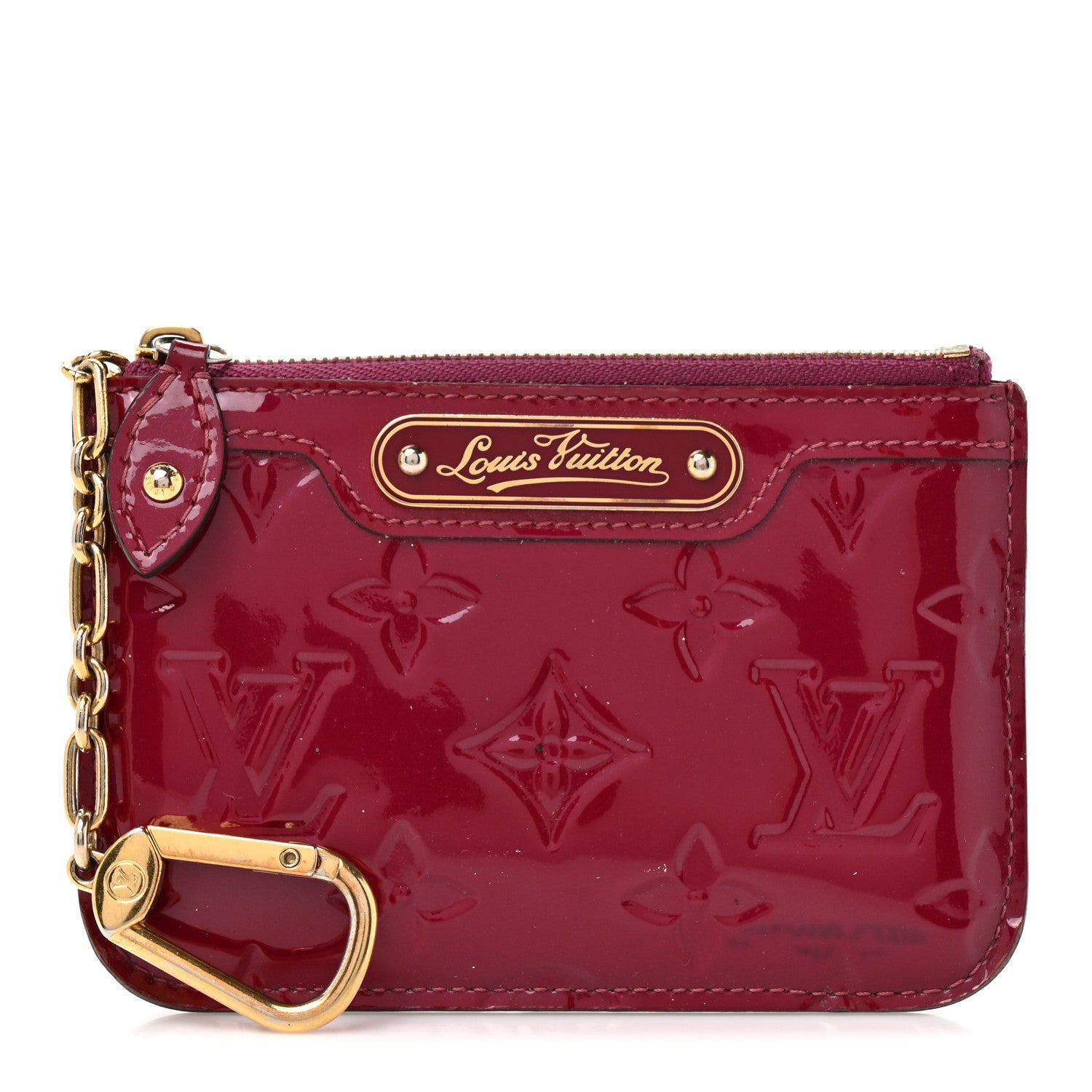 Louis Vuitton Vernis Key Pouch Violet 1 of 10
