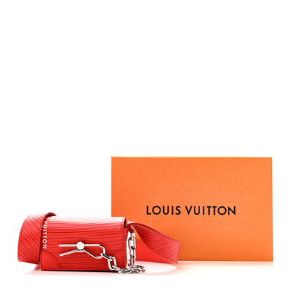 Louis Vuitton Epi Micro Steamer Crossbody Red 10 of 10