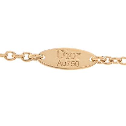 Christian Dior 18K Yellow Gold Diamond XS Rose Des Vents Necklace 5 of 5