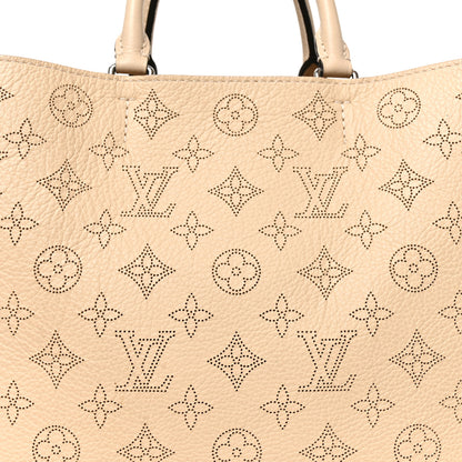 Louis Vuitton Mahina Bella Tote Creme Beige 7 of 9