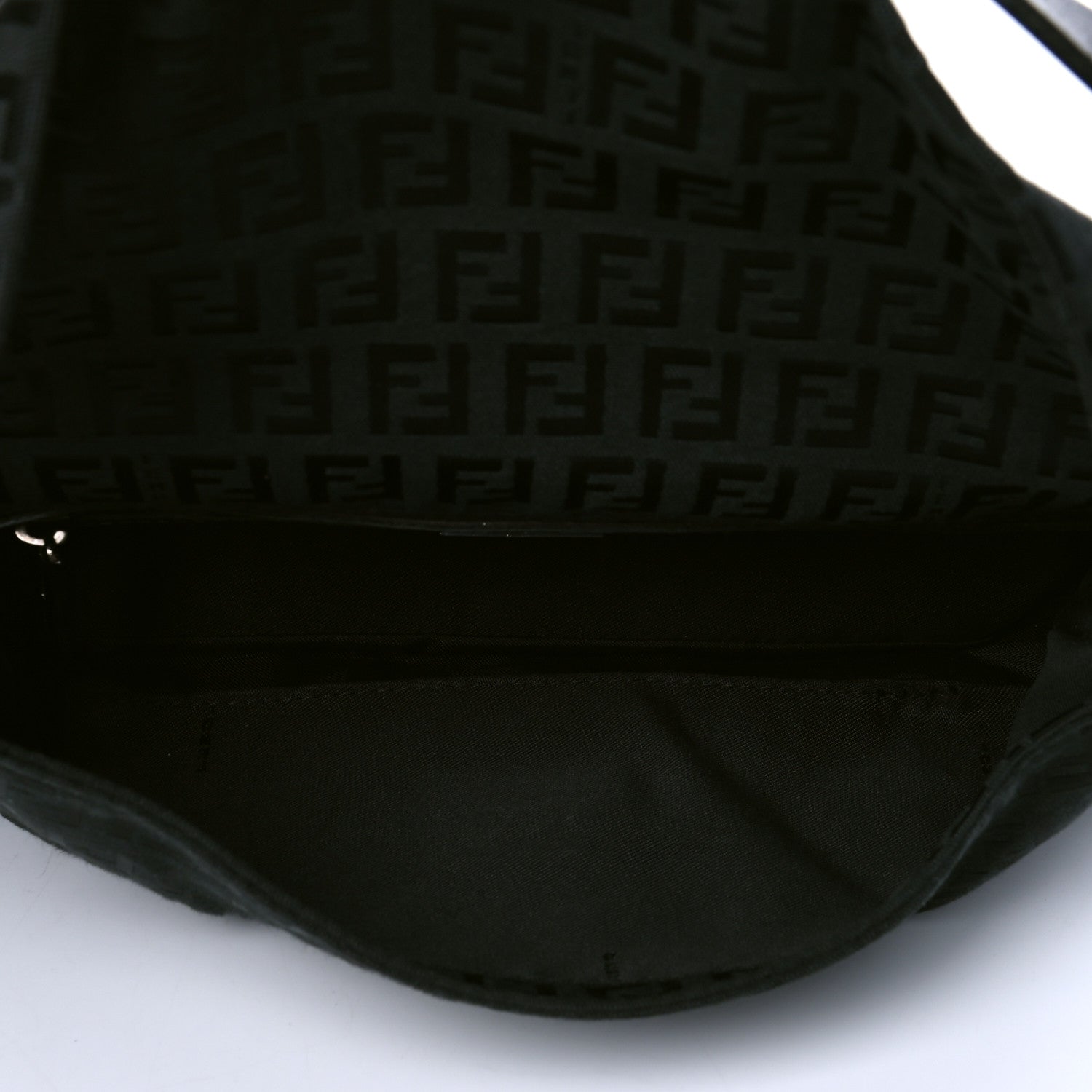 Fendi Zucchino Baguette Black 4 of 6
