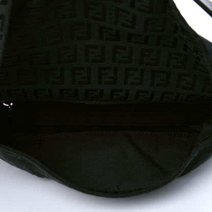Fendi Zucchino Baguette Black 4 of 6