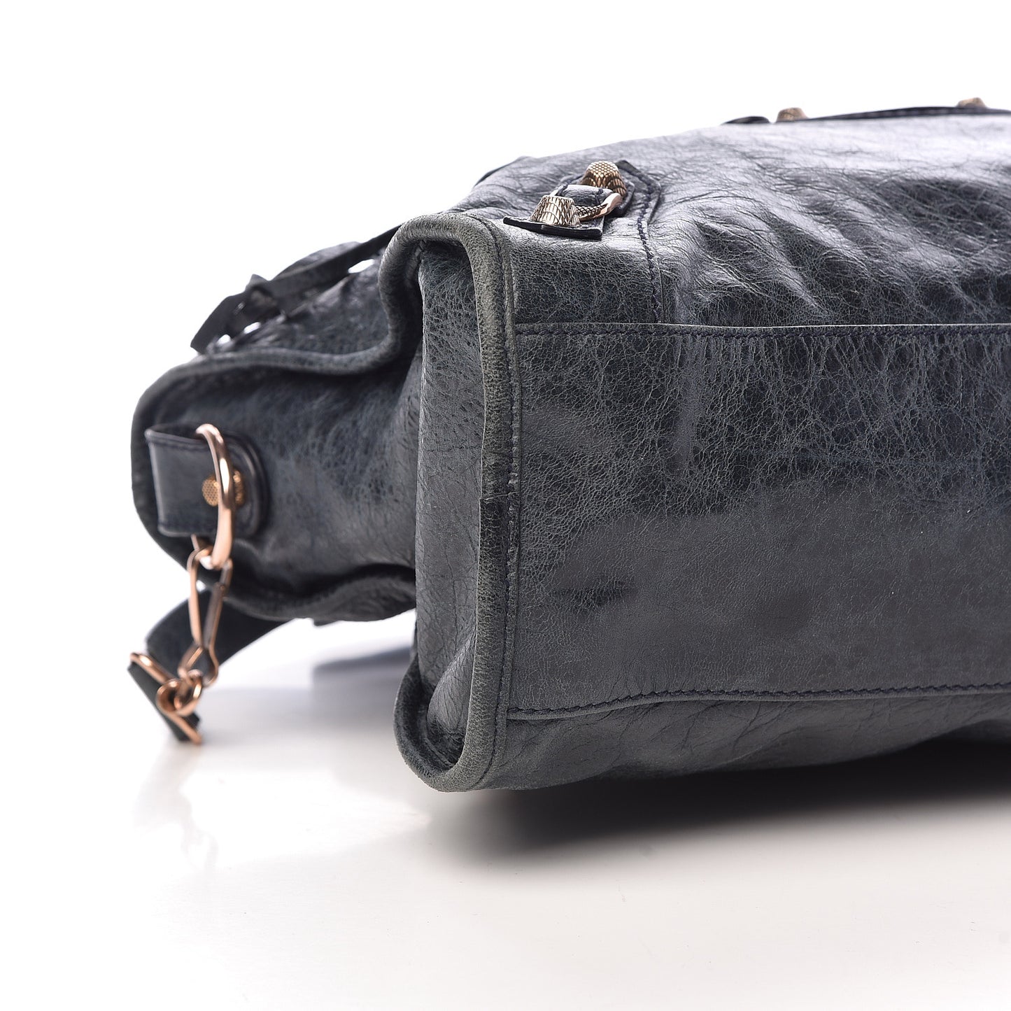 Agneau Giant 12 Rose Gold Hardware City Dark Night