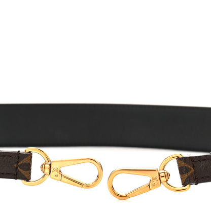 Louis Vuitton Monogram Bandouliere Shoulder Strap Black 3 of 5