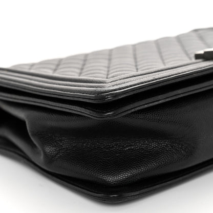Chanel Caviar Quilted New Medium Boy Flap Black 9 of 13