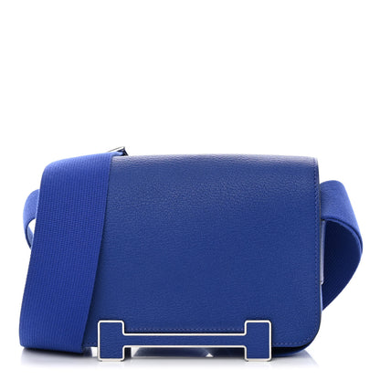 Hermes Chevre Mysore Geta Bleu Electrique 1 of 15