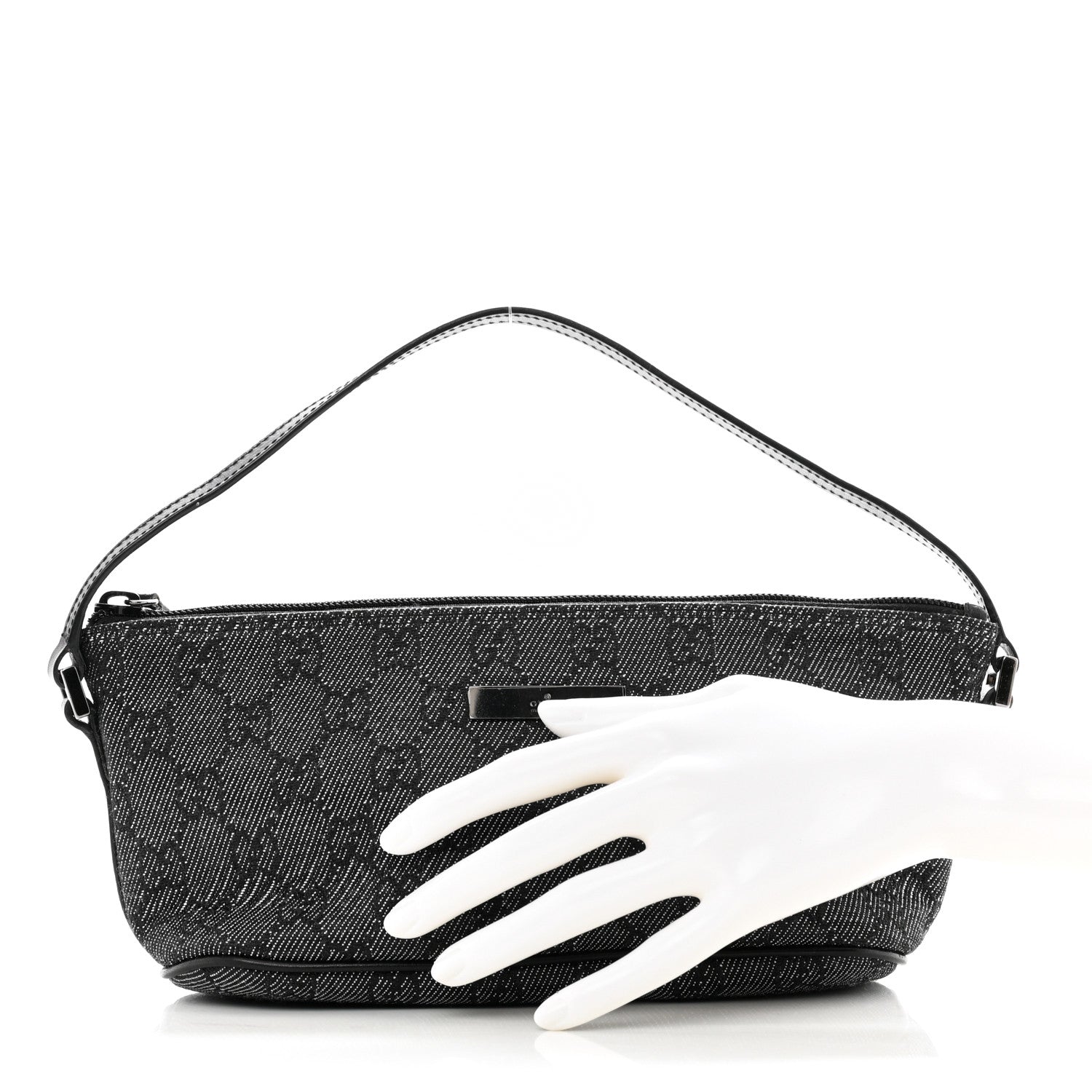 Gucci Monogram Boat Pochette Black 2 of 8