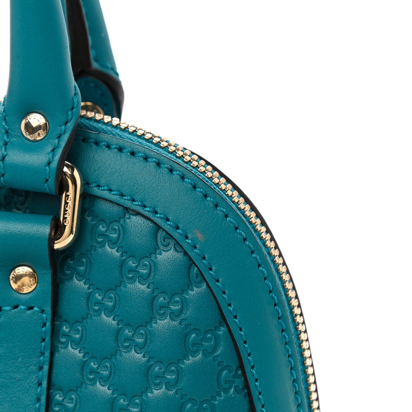 Microguccissima Mini Dome Bag Deep Cobalt