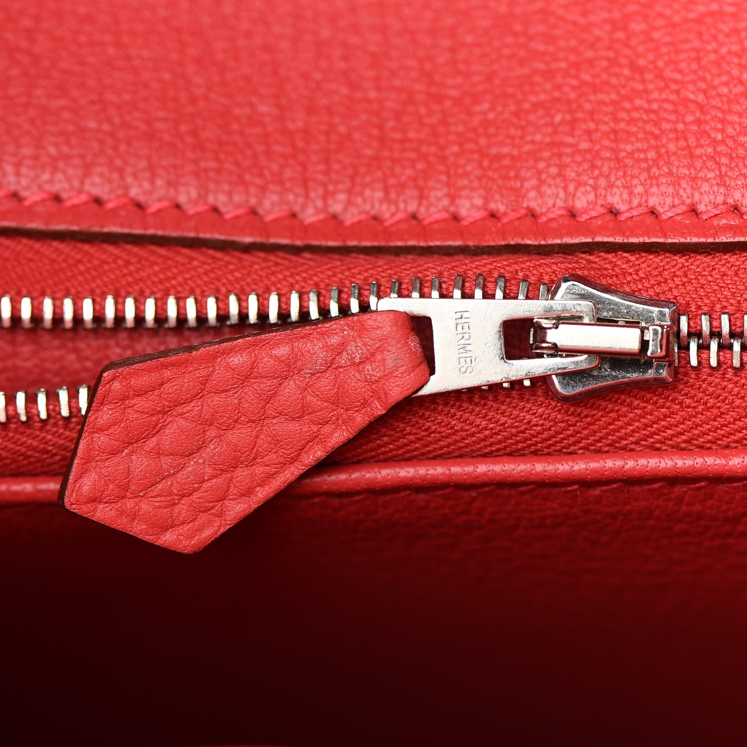 Hermes Taurillon Clemence Birkin 35 Bougainvillea 20 of 33