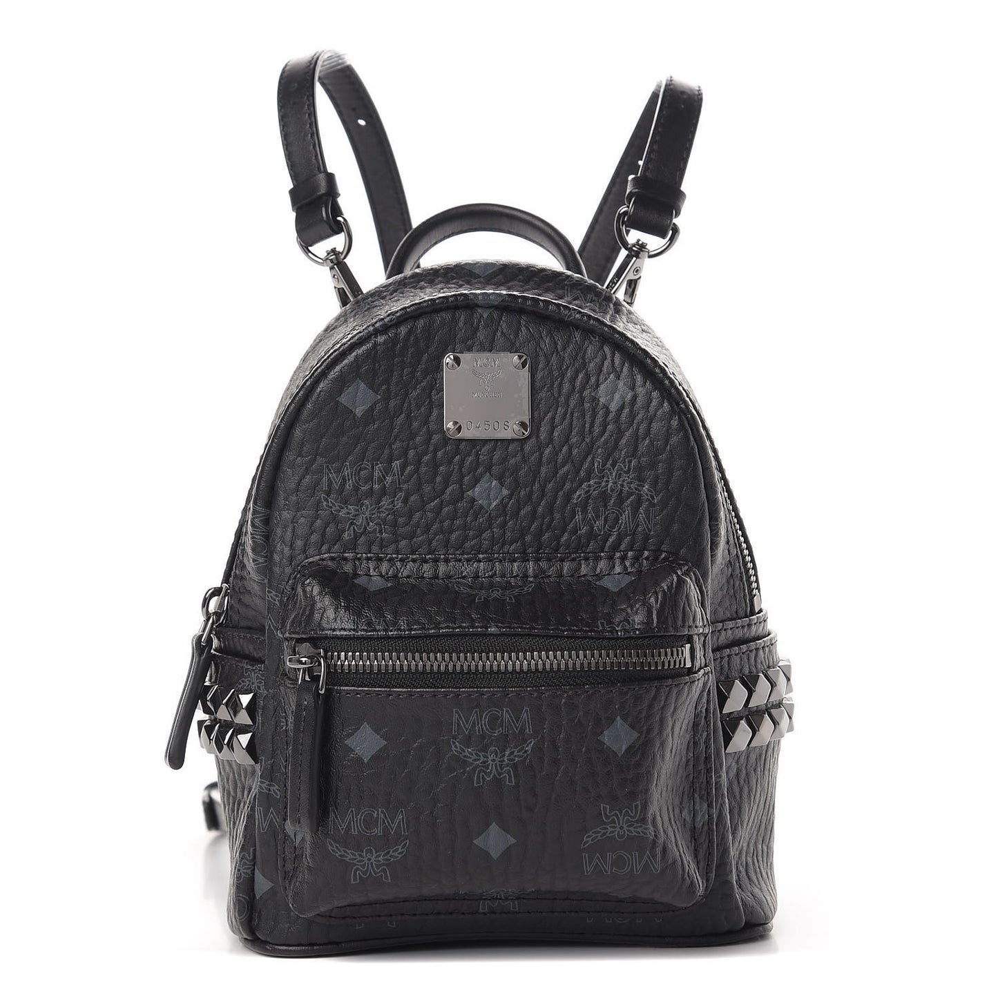 Visetos Studded X-Mini Bebe Boo Backpack Black