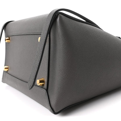 Celine Grained Calfskin Mini Belt Bag Grey 10 of 10
