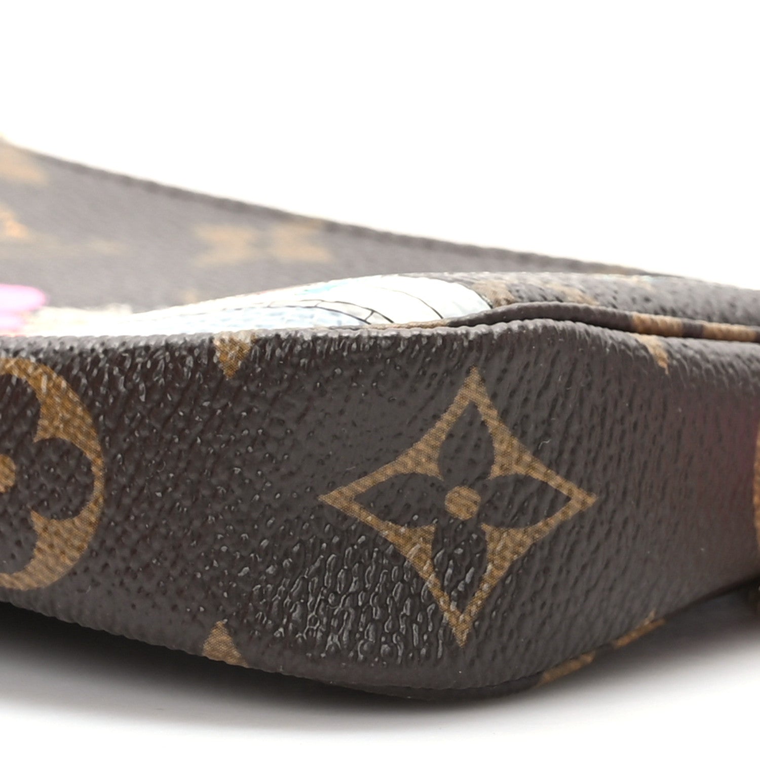 Louis Vuitton Monogram 2022 Christmas Animation Paris Mini Pochette Accessories Pink 8 of 8