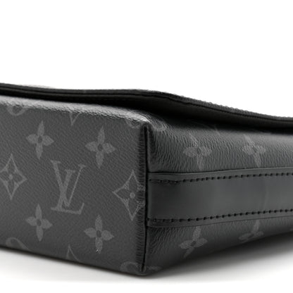 Louis Vuitton Monogram Eclipse District PM Black 8 of 13