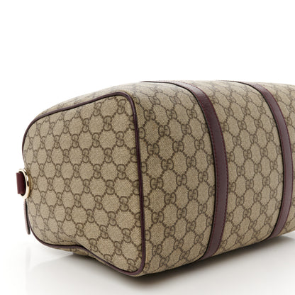 Gucci GG Plus Monogram Medium Joy Boston Bordeaux 11 of 12