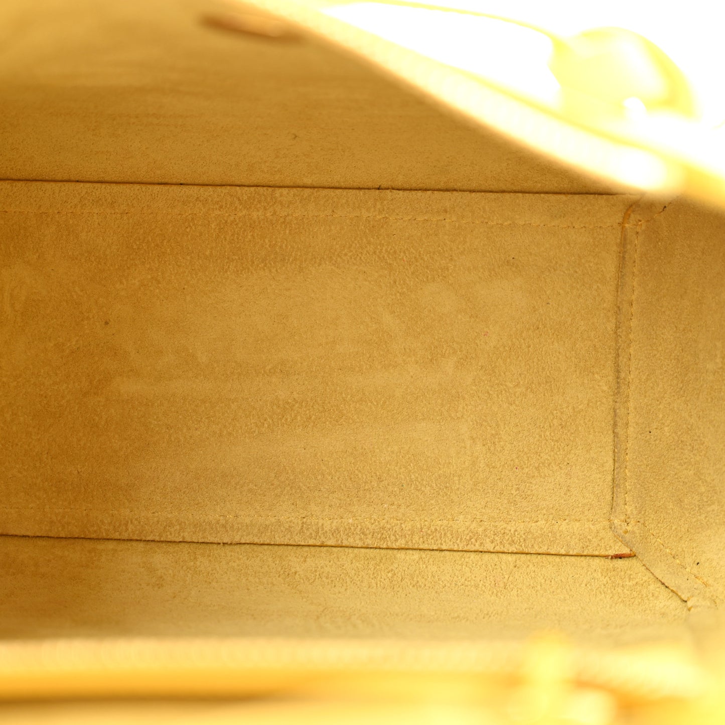 Grained Calfskin Nano Belt Bag Citron