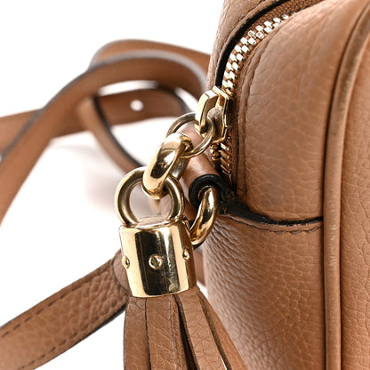 Gucci Pebbled Calfskin Small Soho Disco Bag Rose Beige 14 of 16