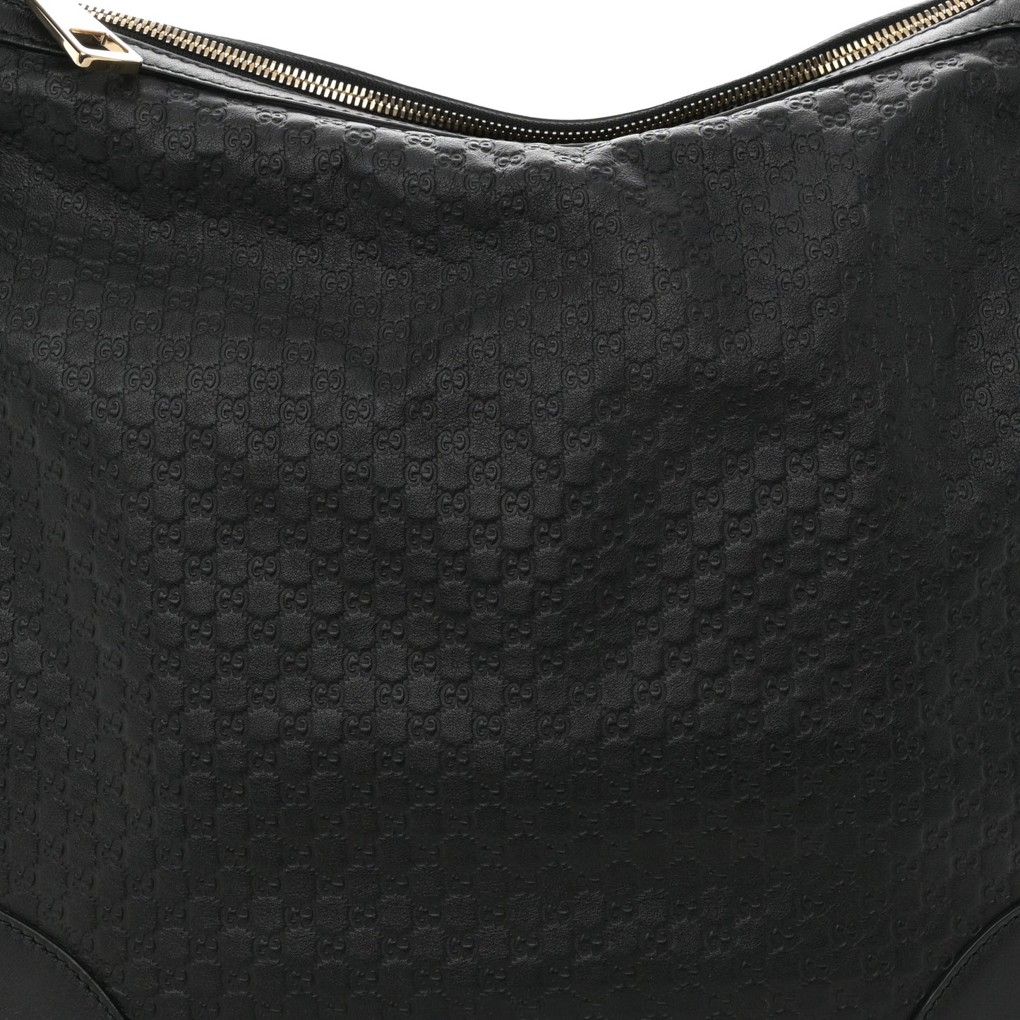 Soft Microguccissima Margaux Hobo Black