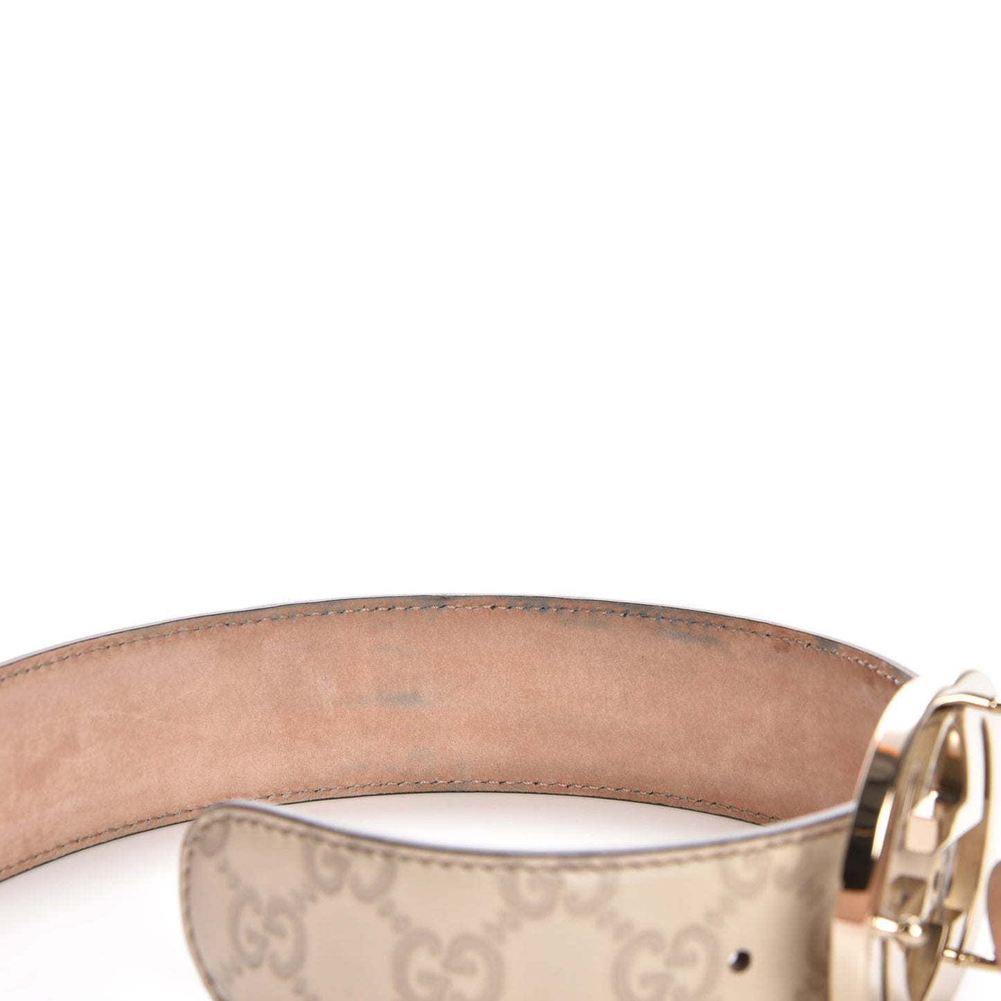 Guccissima Interlocking G Belt 90 36 Off White