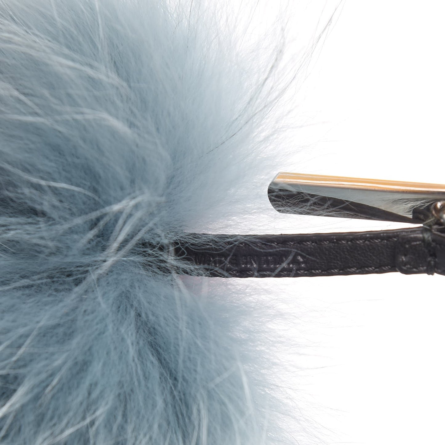 Fox Mink Rabbit Fur Vitello Flamingo Mini Monster Bag Bug Charm Lagoon Black Multicolor
