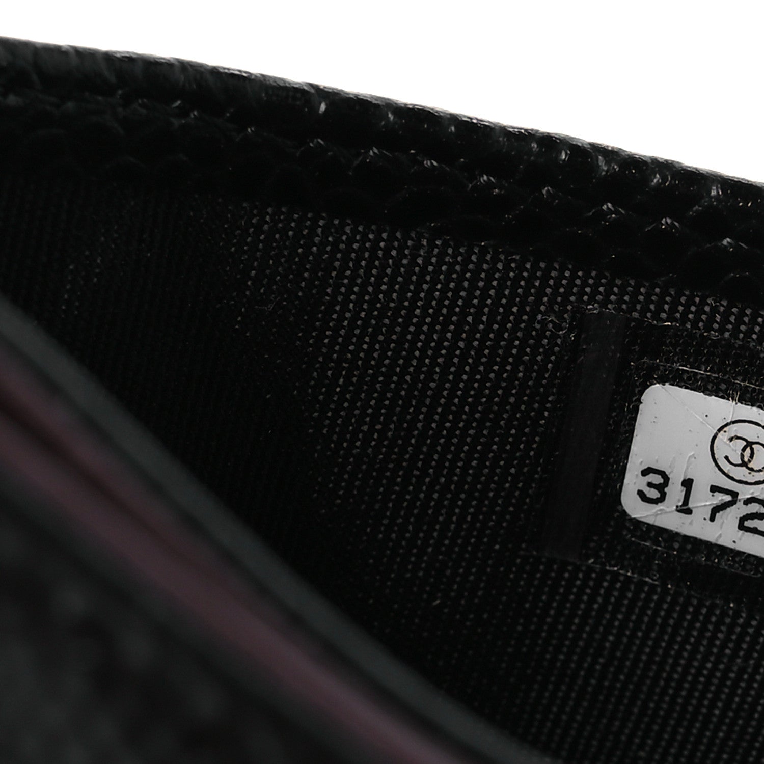 Chanel Caviar Quilted Card Holder Black 8 of 9