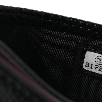 Chanel Caviar Quilted Card Holder Black 8 of 9