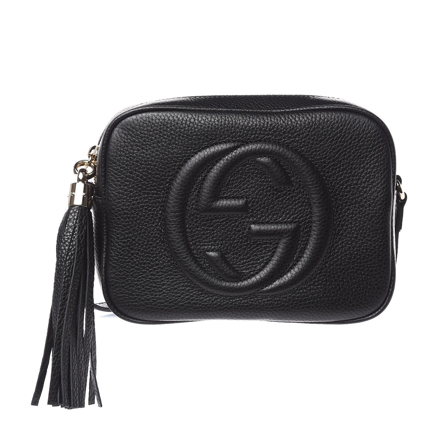 Gucci Pebbled Calfskin Small Soho Disco Bag Black 1 of 9
