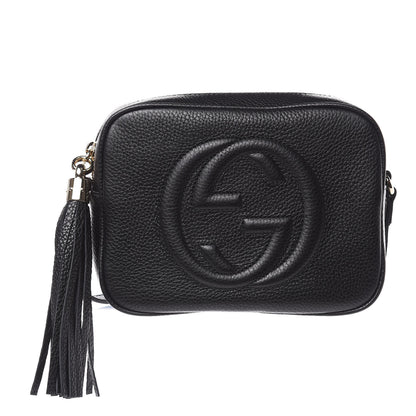 Gucci Pebbled Calfskin Small Soho Disco Bag Black 1 of 9