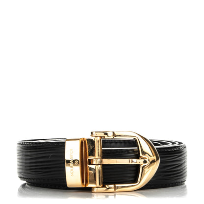 Louis Vuitton Epi Classique Belt 110 44 Black 1 of 8