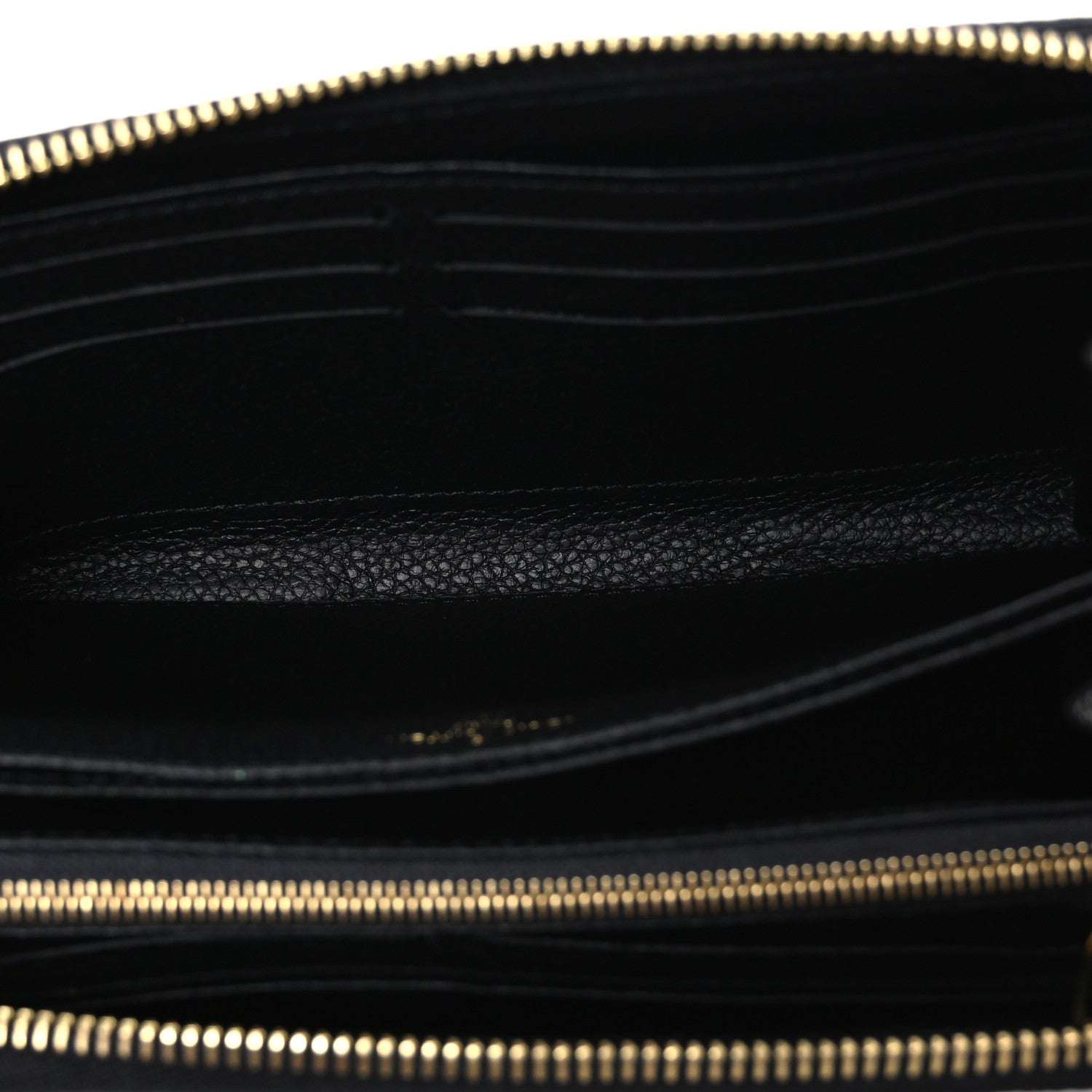 Louis Vuitton Empreinte Zippy Wallet Black 5 of 6