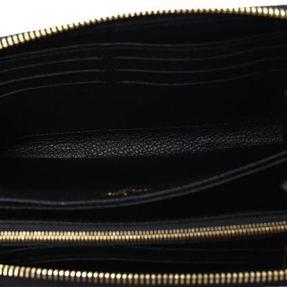 Louis Vuitton Empreinte Zippy Wallet Black 5 of 6