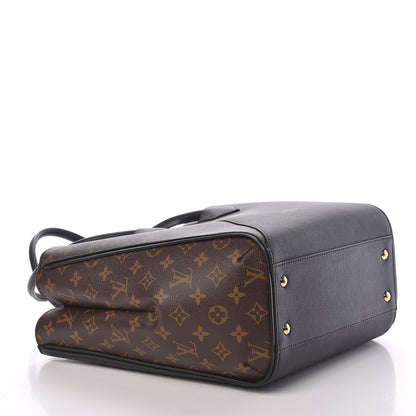 Louis Vuitton Calfskin Monogram Kimono Tote Black 4 of 8